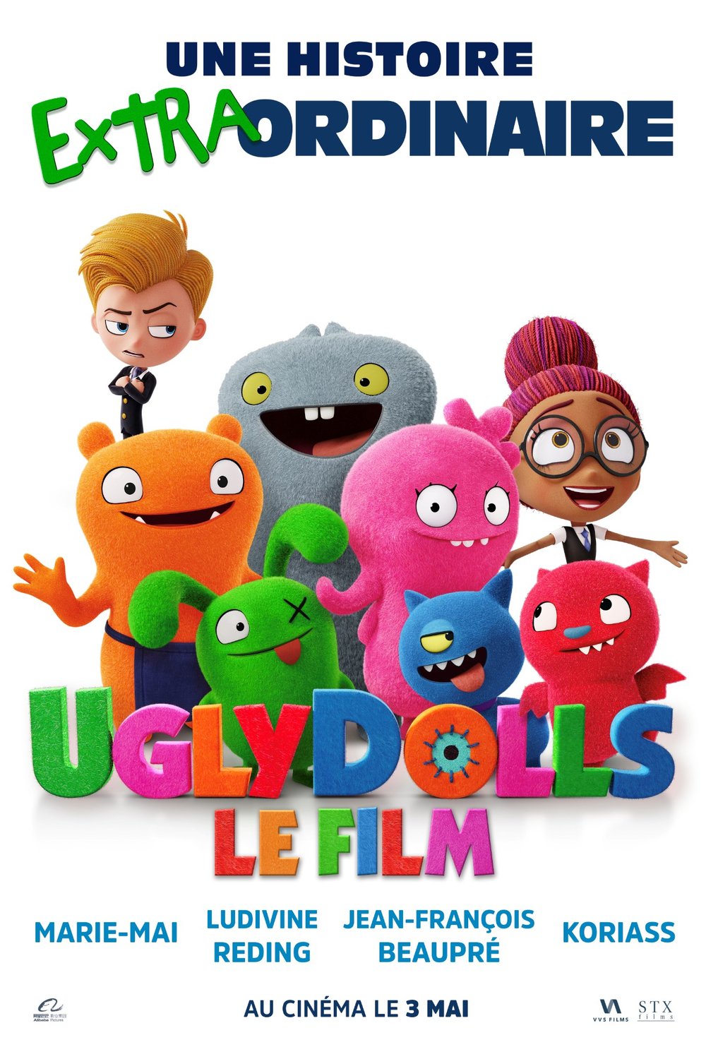 L'affiche du film UglyDolls: Le film [2019]