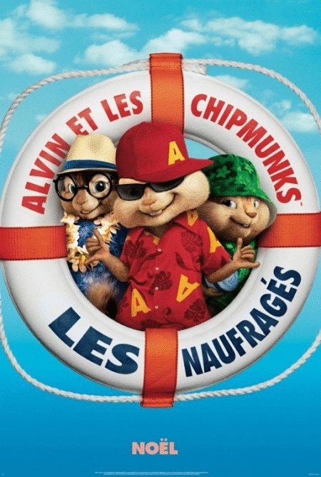 L'affiche du film Alvin et les Chipmunks: Les naufragés [2011]