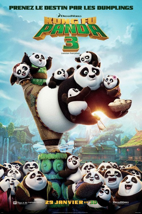 L'affiche du film Kung Fu Panda 3 v.f. [2016]