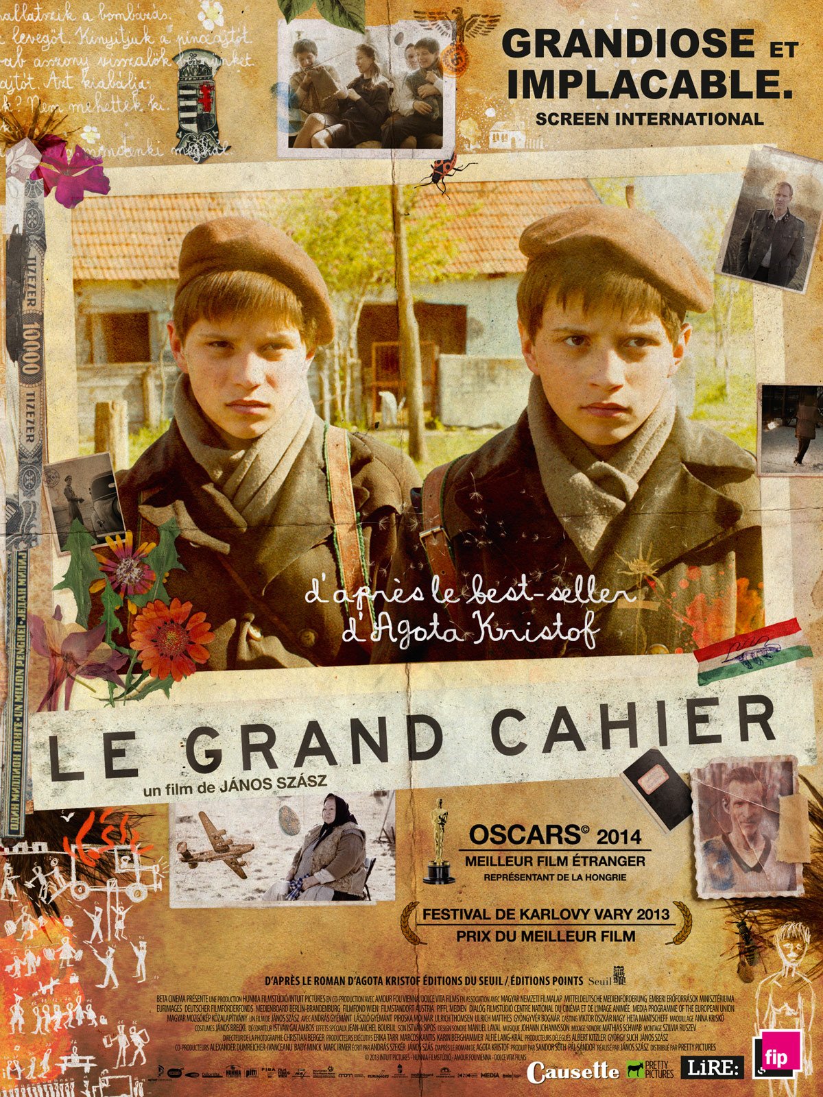 L'affiche du film Le Grand Cahier [2013]