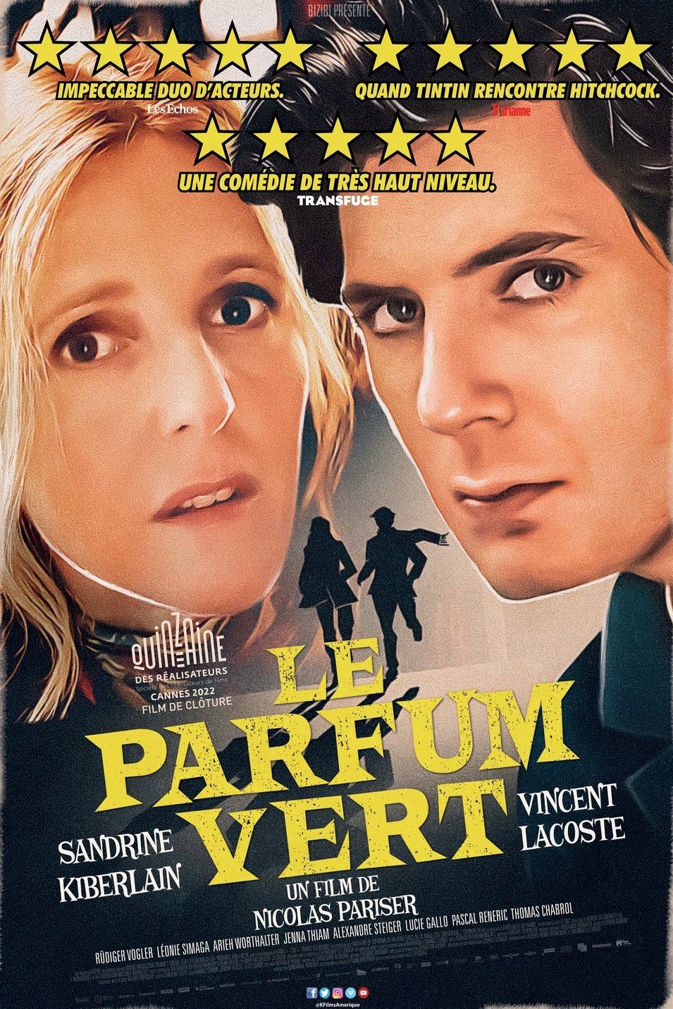 L'affiche du film Le parfum vert [2022]