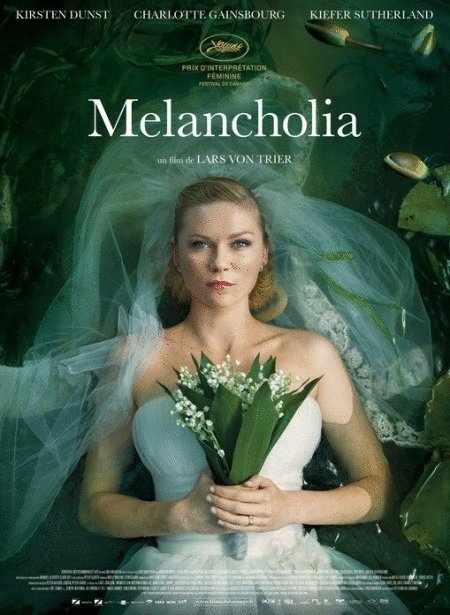 L'affiche du film Melancholia v.f. [2011]
