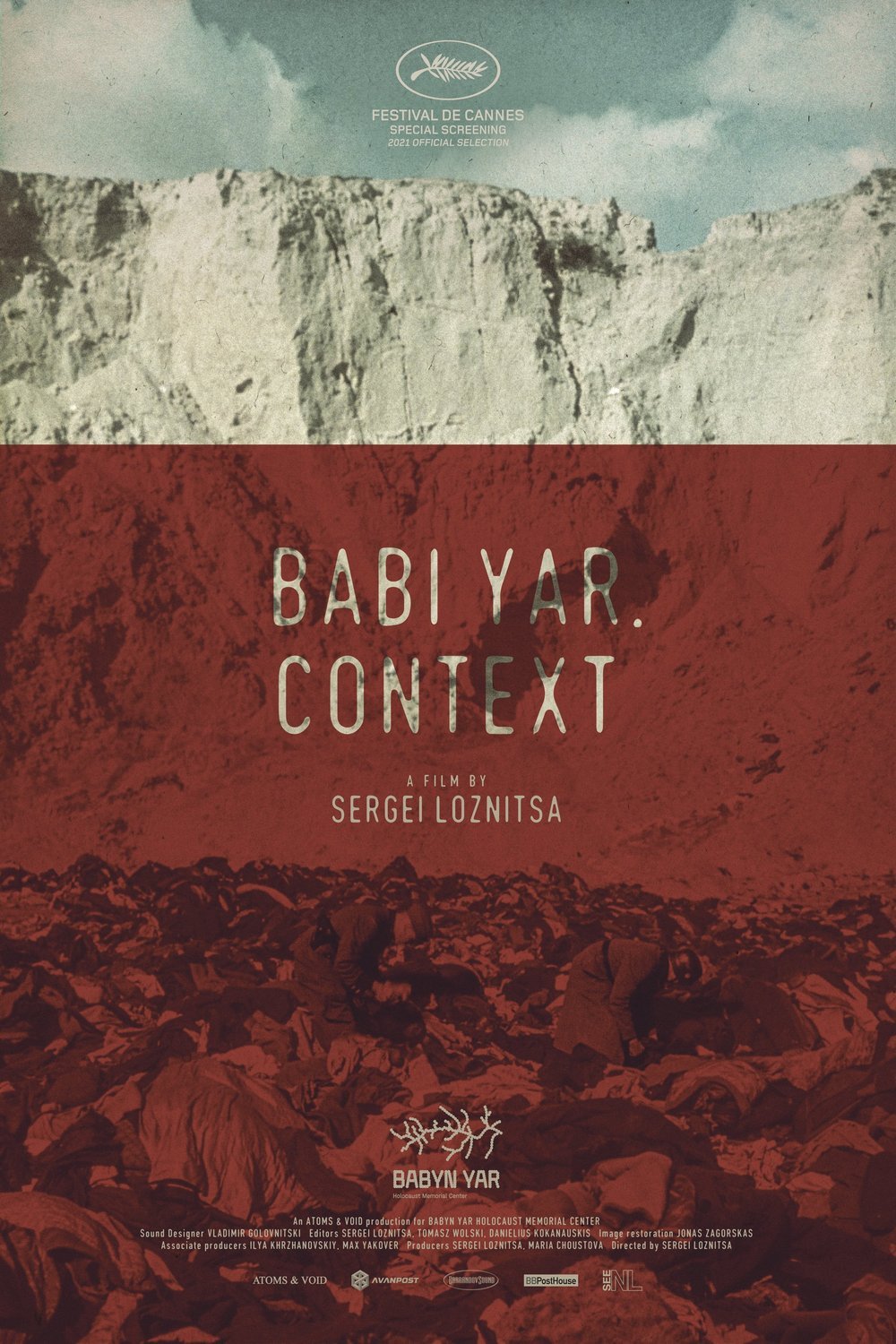 Poster of the movie Babi Yar. Context