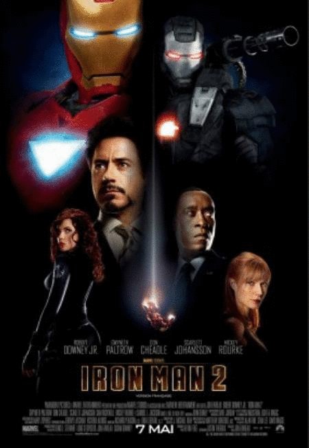 L'affiche du film Iron Man 2 v.f. [2010]