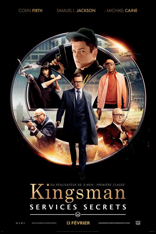 L'affiche du film Kingsman: Services secrets v.f. [2015]