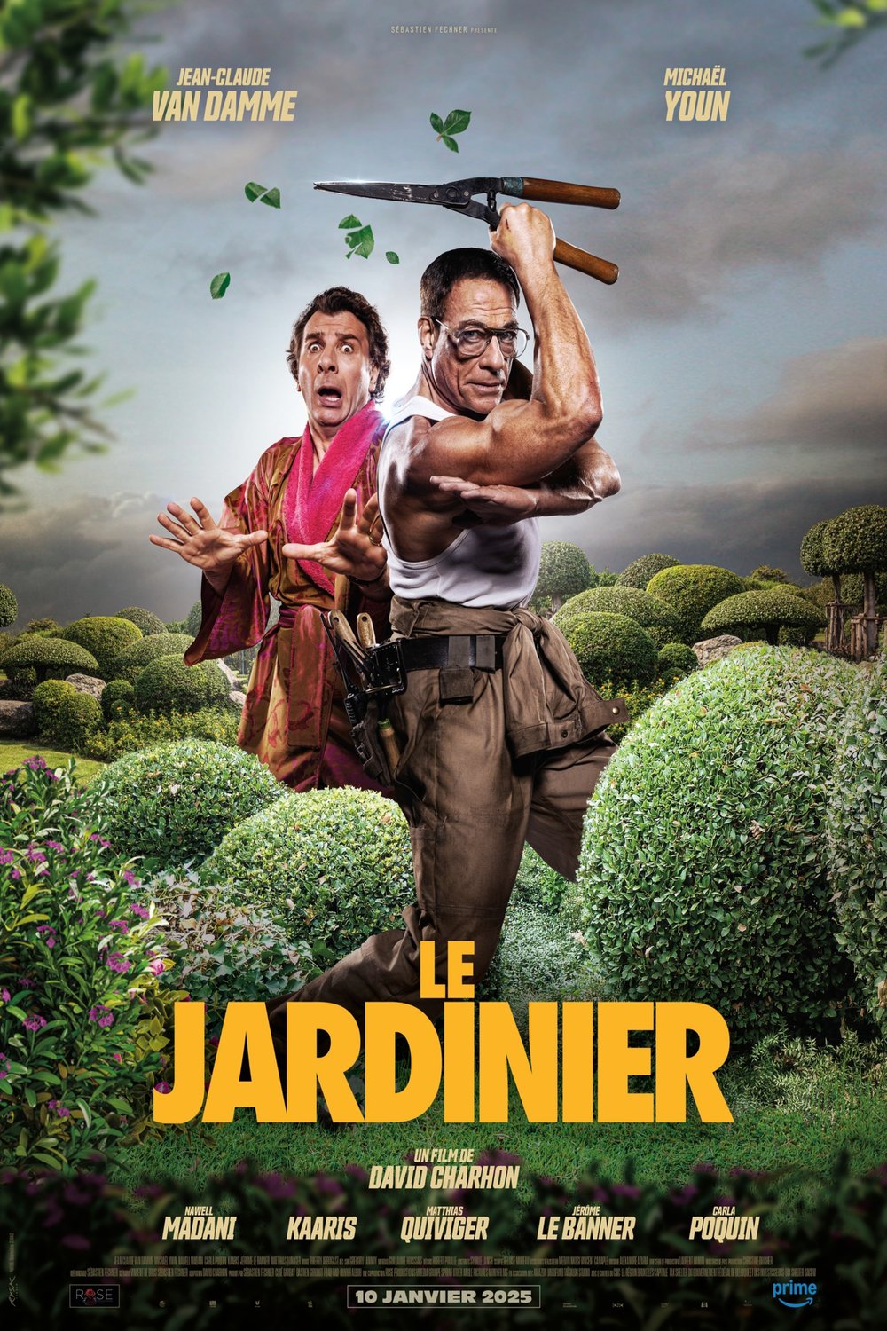 L'affiche du film Le jardinier [2024]