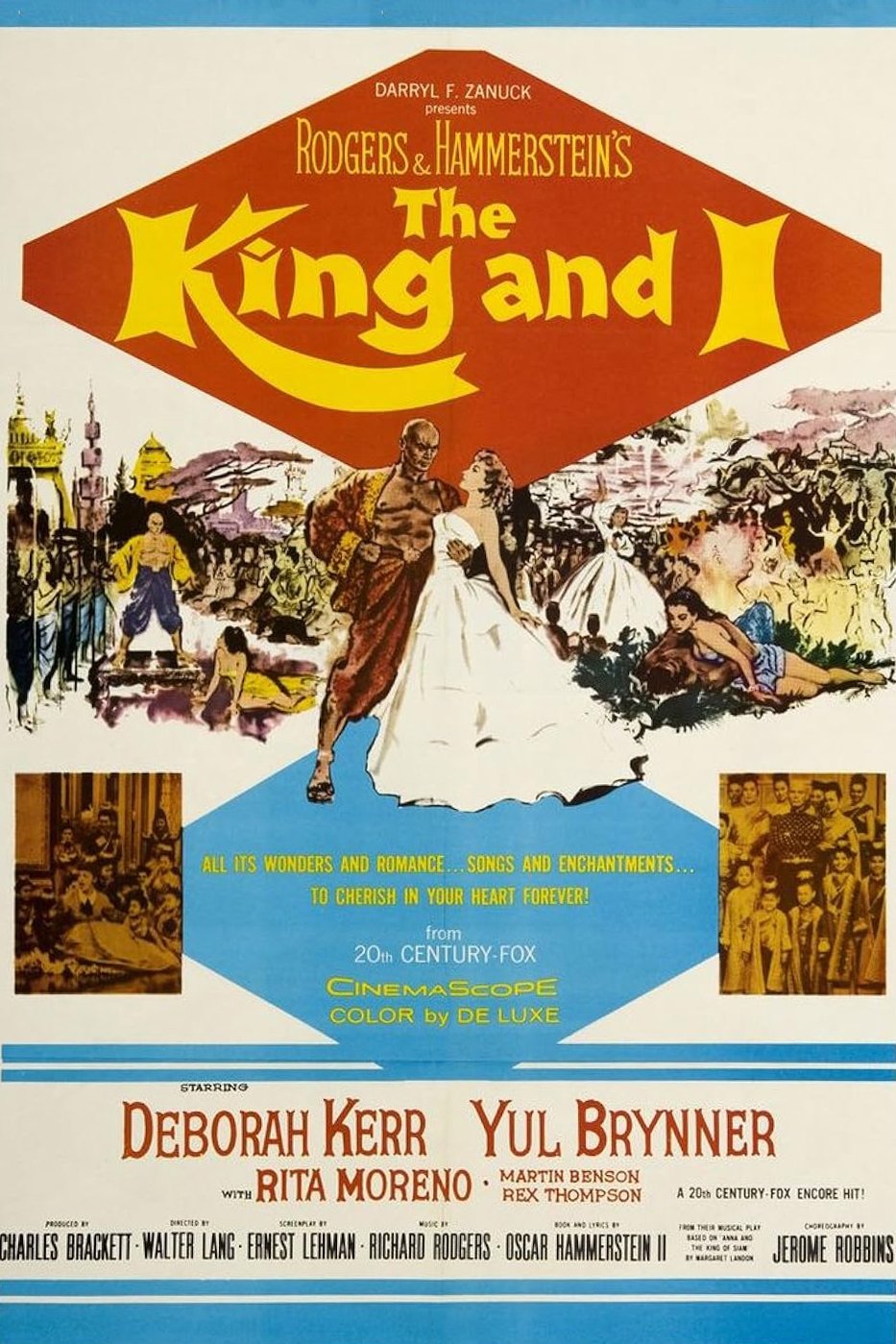 L'affiche du film The King and I [1956]