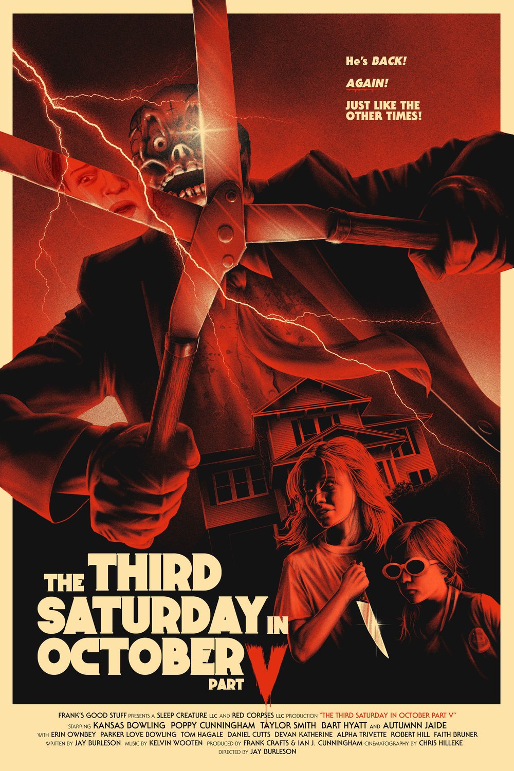 L'affiche du film The Third Saturday in October Part V [2022]