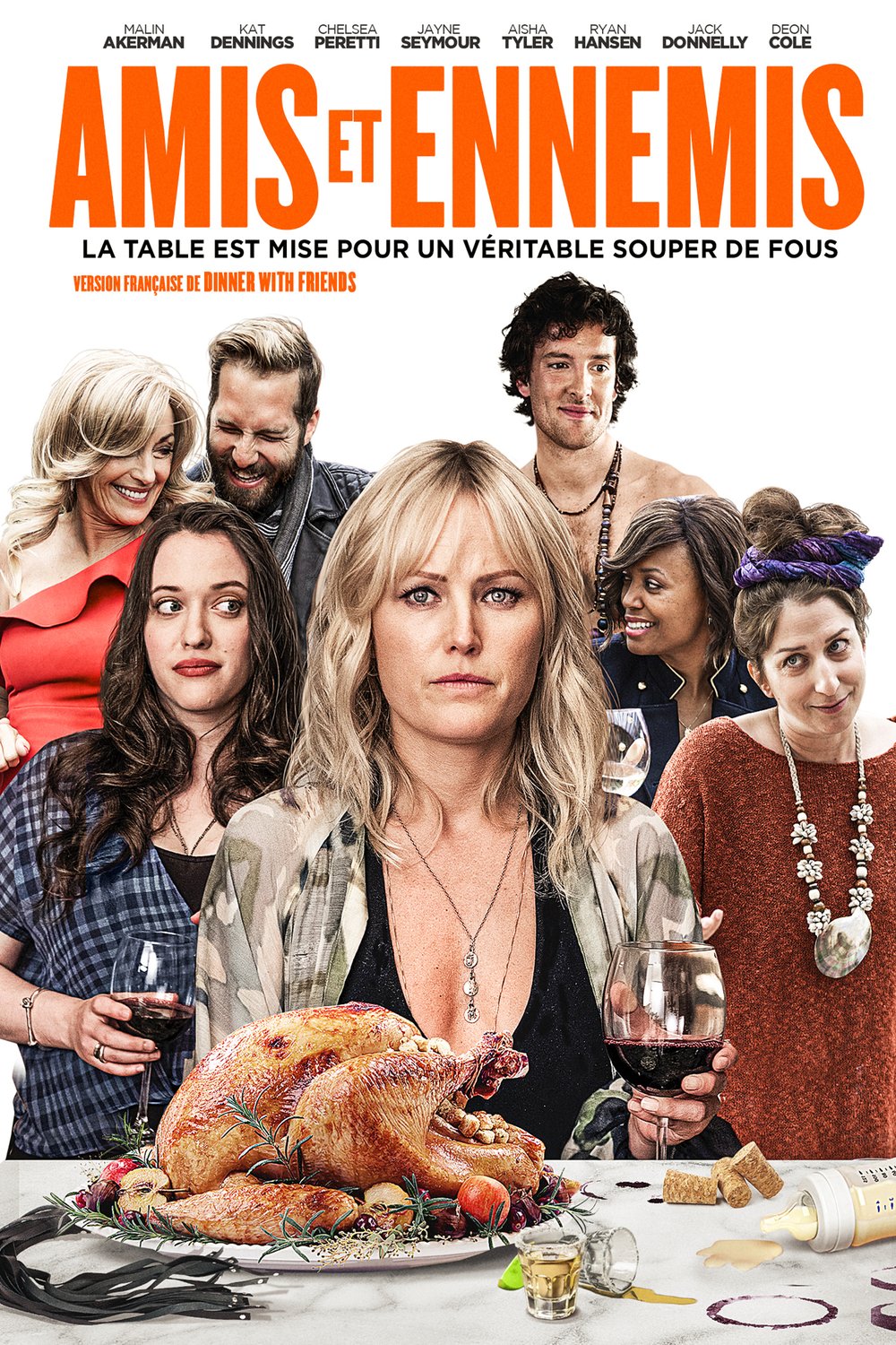 L'affiche du film Amis et ennemis [2020]