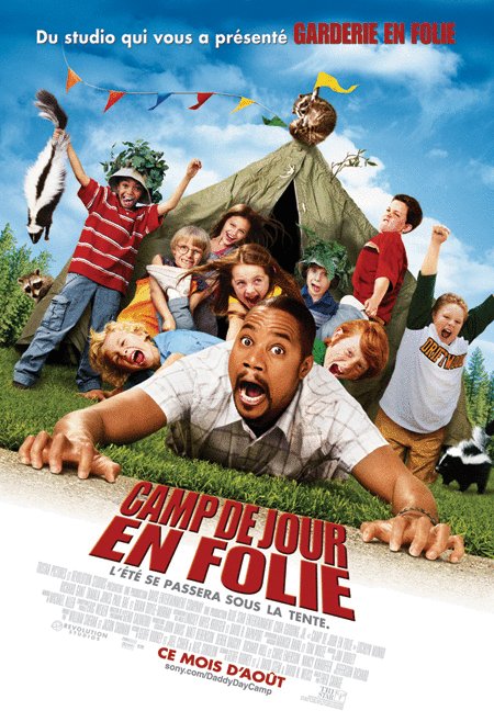 L'affiche du film Camp de jour en folie [2007]