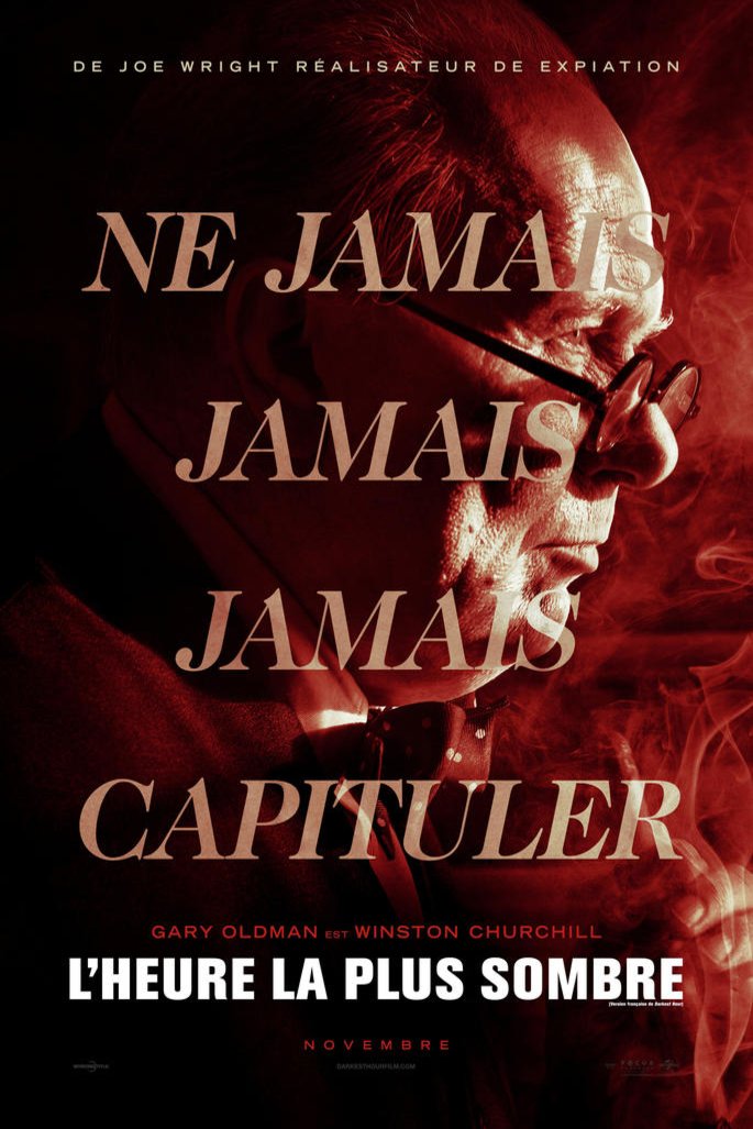 L'affiche du film L'Heure la plus sombre [2017]