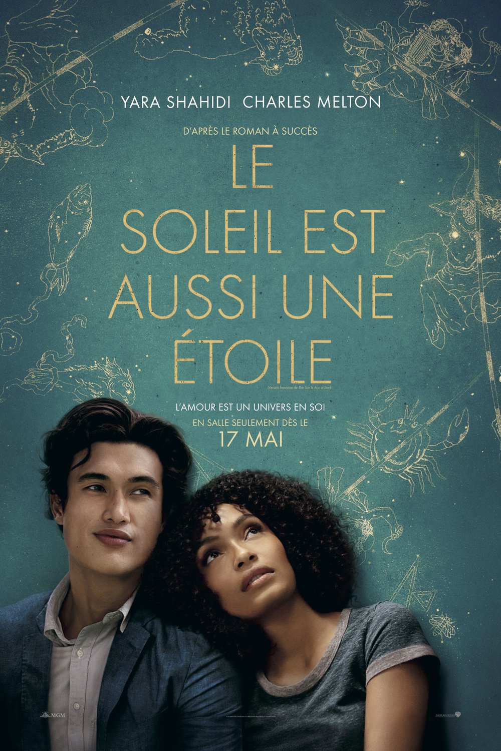 L'affiche du film Le Soleil est aussi une étoile [2019]