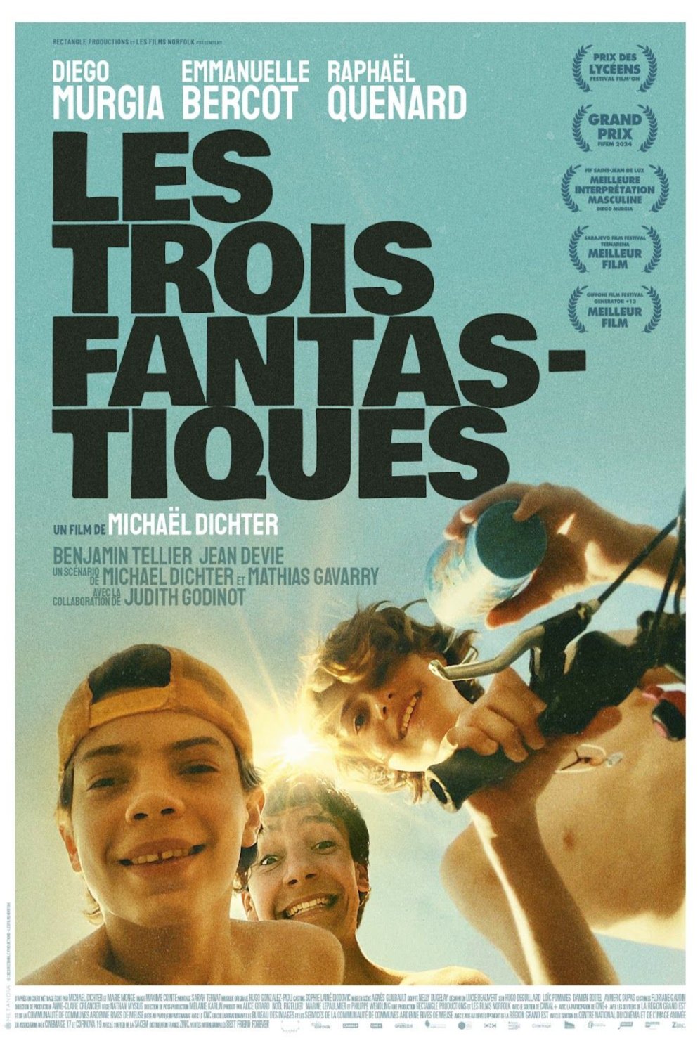 L'affiche du film Les trois fantastiques [2023]