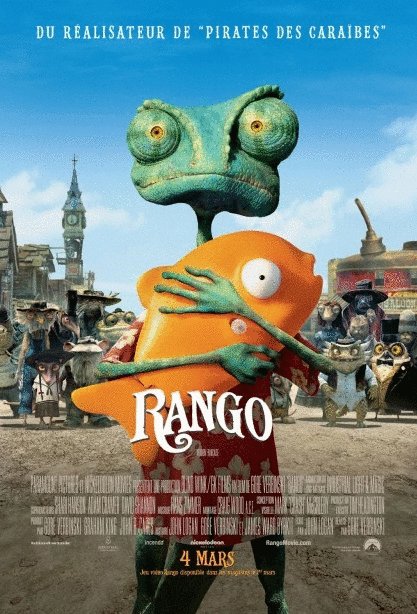 L'affiche du film Rango v.f. [2011]