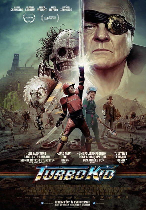 L'affiche du film Turbo Kid v.f. [2015]