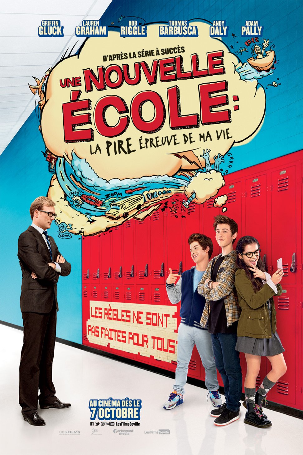 L'affiche du film Une Nouvelle école: La pire épreuve de ma vie [2016]