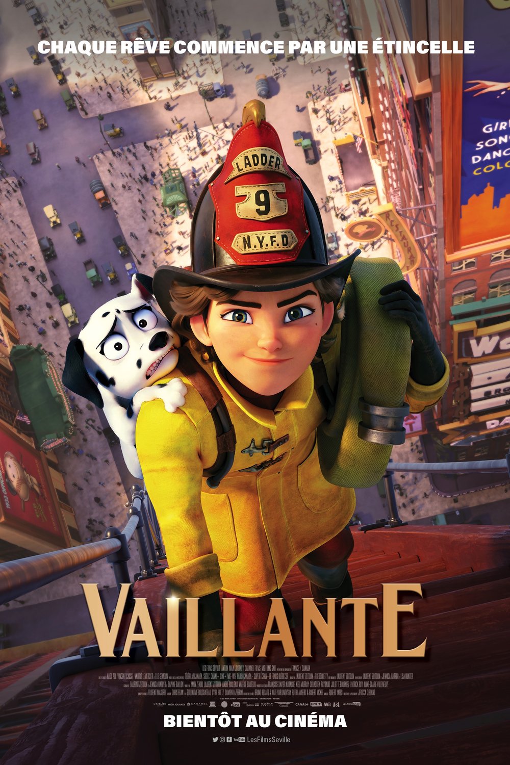L'affiche du film Vaillante [2022]