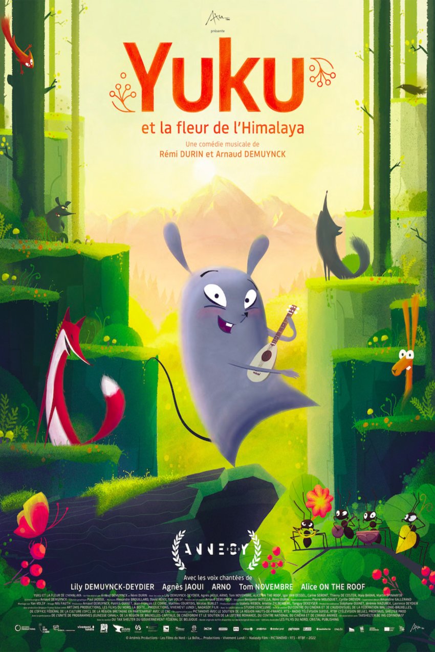 L'affiche du film Yuku et la fleur de l'Himalaya [2022]