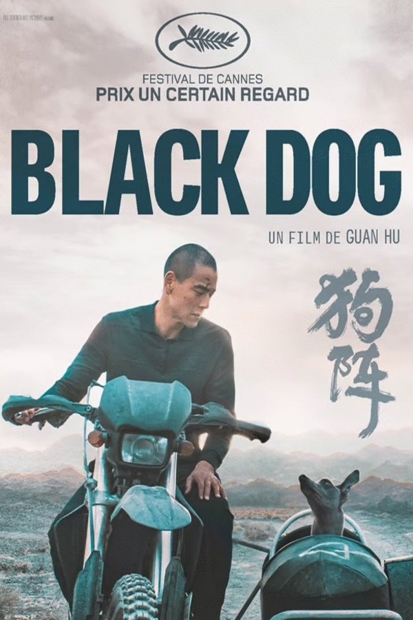 L'affiche du film Le chien noir [2024]