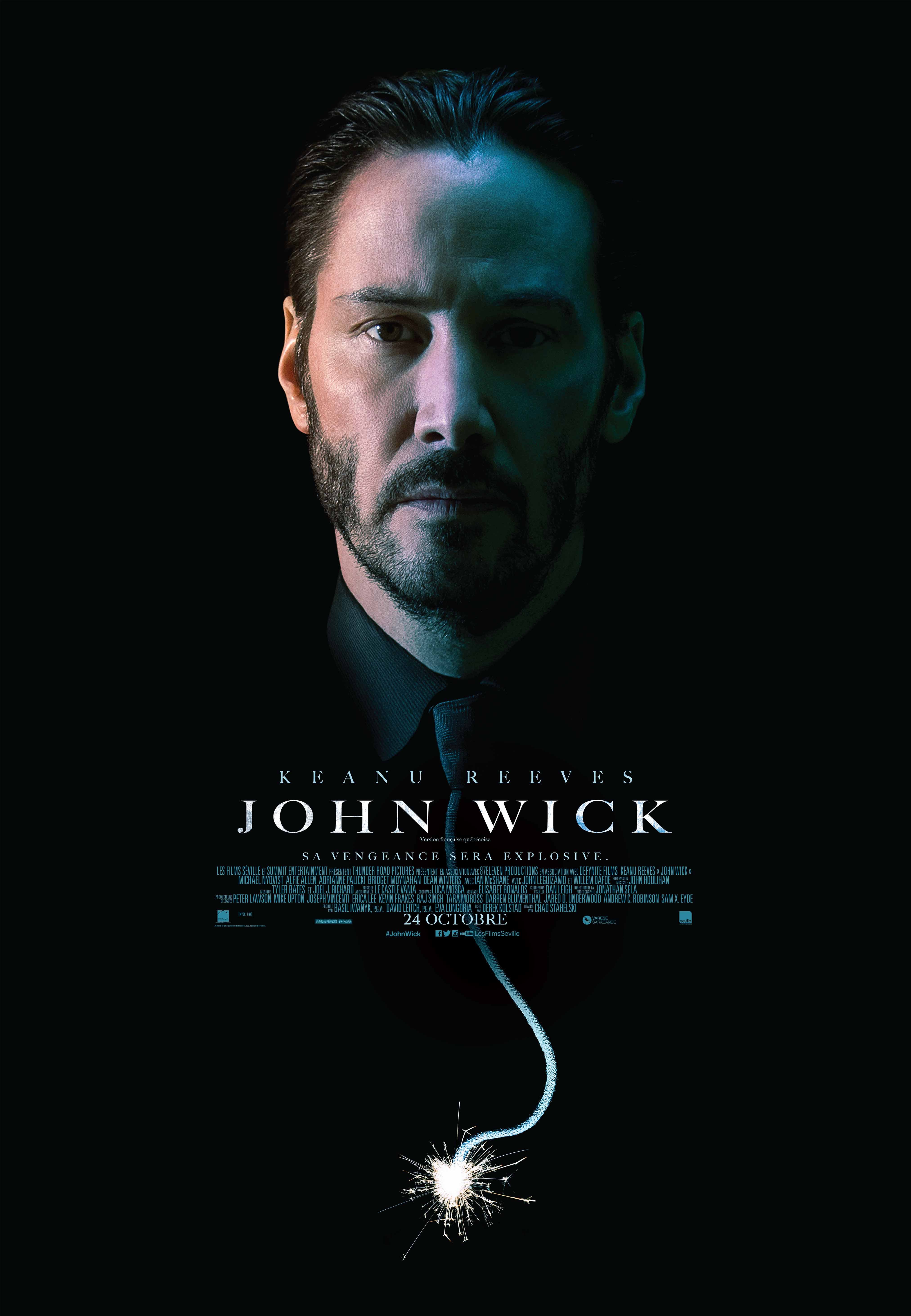 L'affiche du film John Wick v.f. [2014]