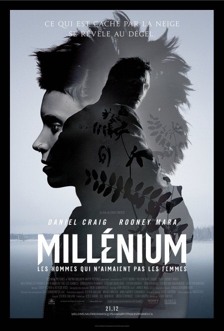 L'affiche du film Millénium: Les hommes qui n'aimaient pas les femmes [2011]