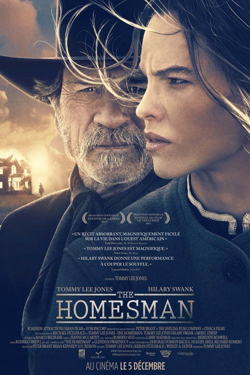 L'affiche du film The Homesman v.f. [2014]
