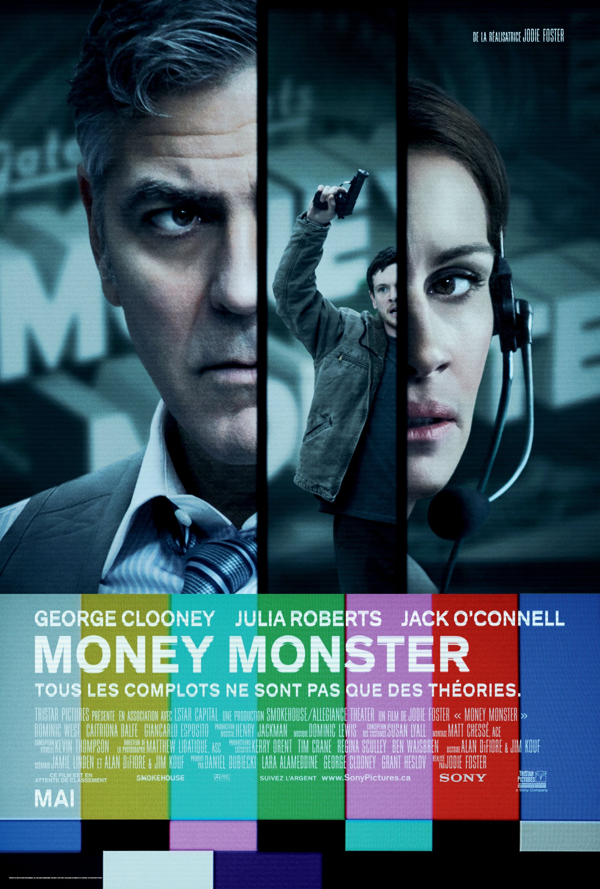 L'affiche du film Money Monster v.f. [2016]