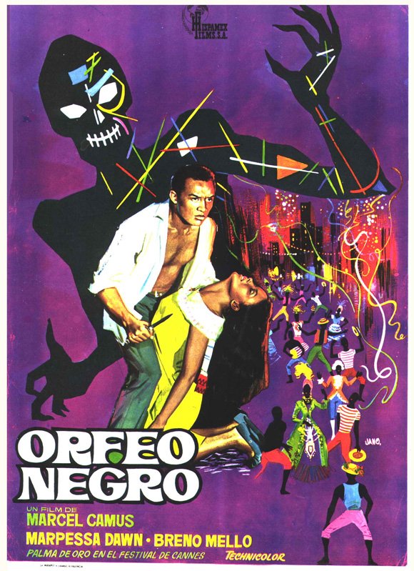 L'affiche du film Orphée noir [1959]