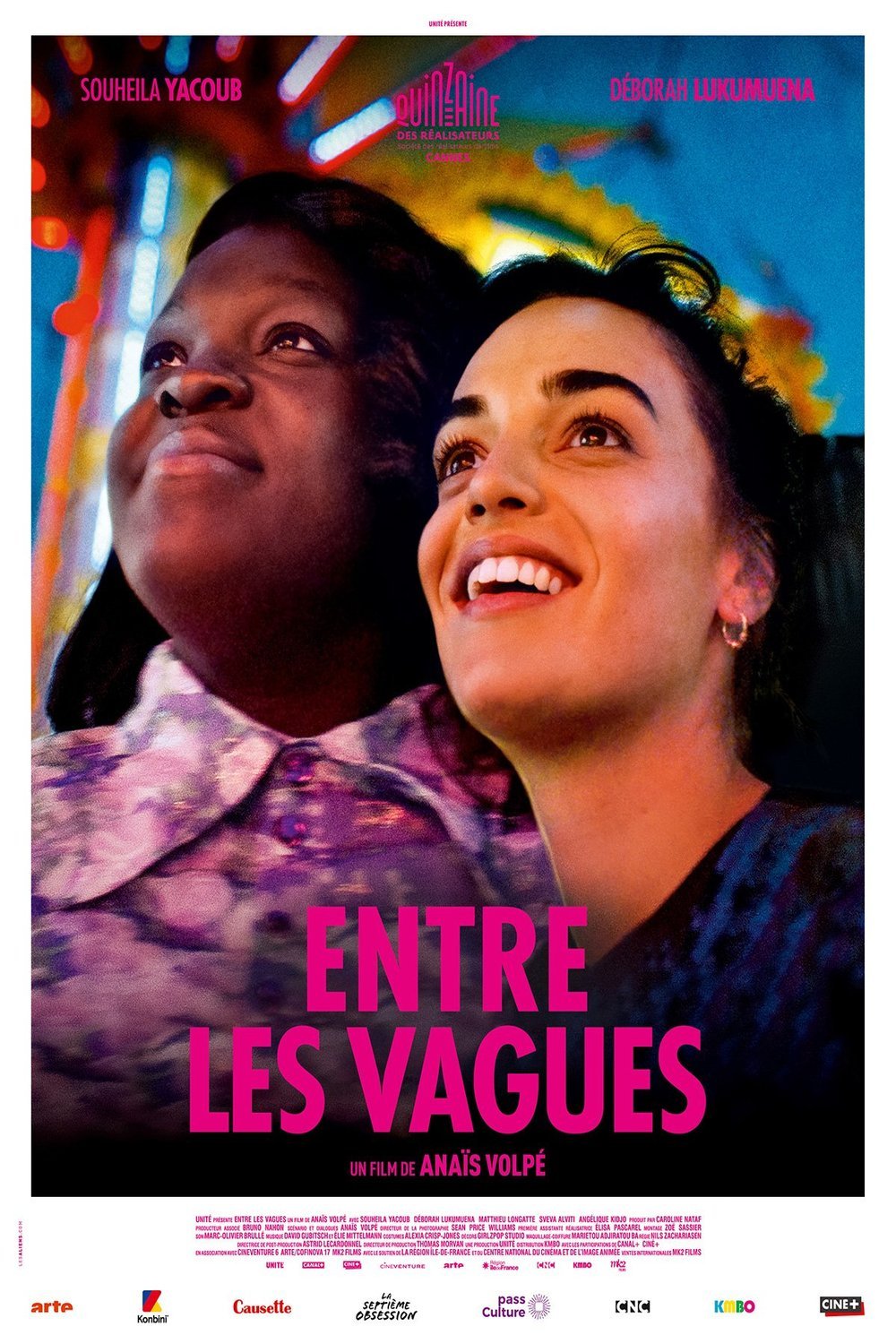 L'affiche du film Entre les vagues [2021]