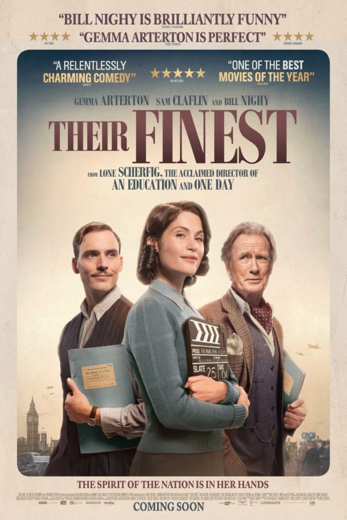 L'affiche du film Their Finest [2016]