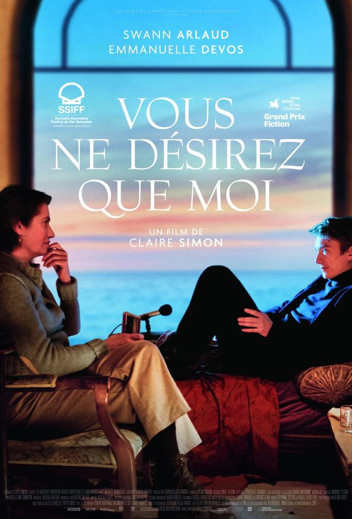 L'affiche du film Vous ne désirez que moi [2021]