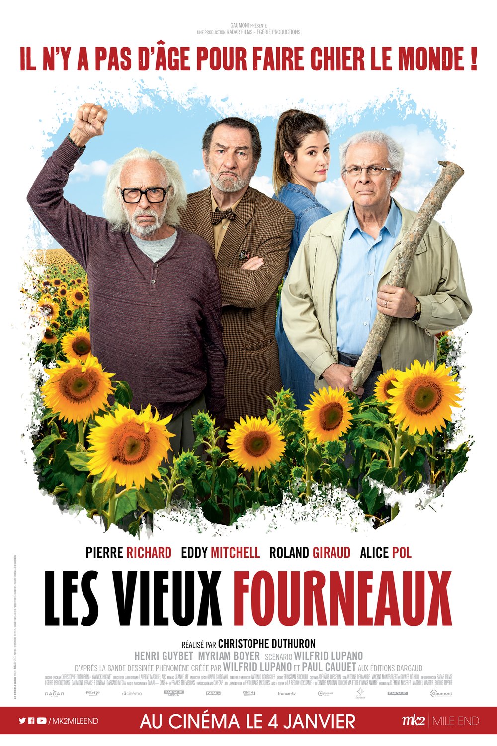L'affiche du film Les Vieux fourneaux [2018]