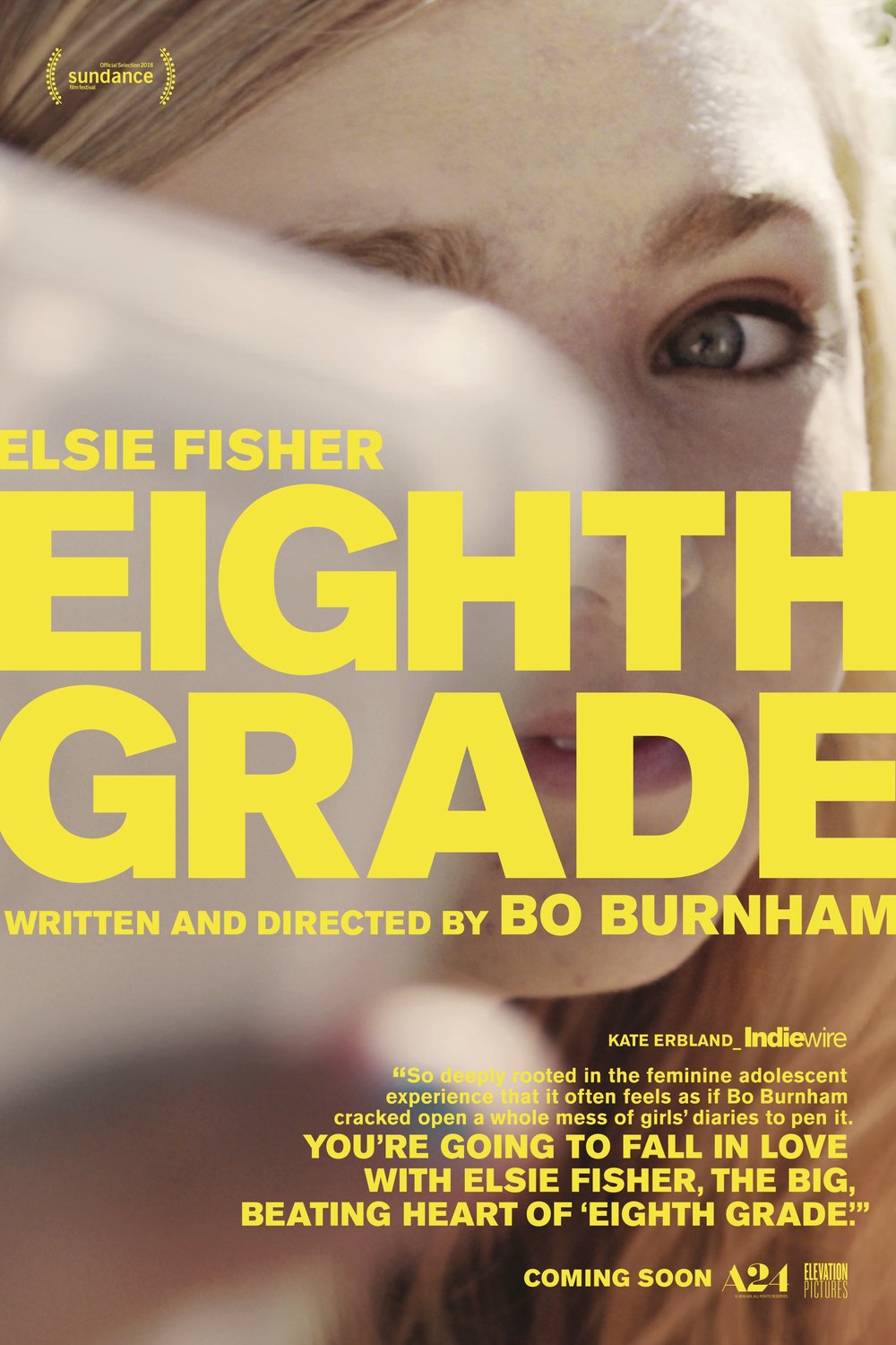 Poster of the movie Eighth Grade [2018]