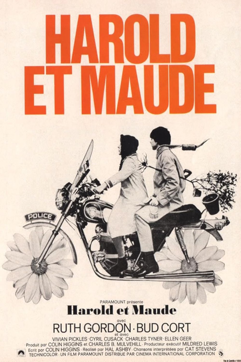 L'affiche du film Harold et Maude [1971]