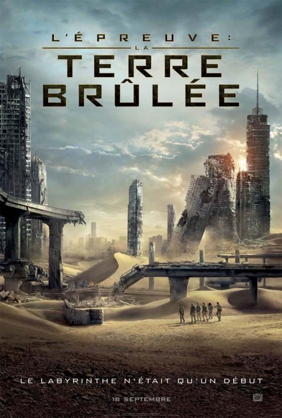 L'affiche du film L'Épreuve: la terre brûlée [2015]