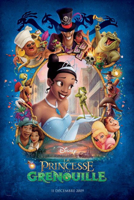 L'affiche du film La Princesse et la grenouille [2009]