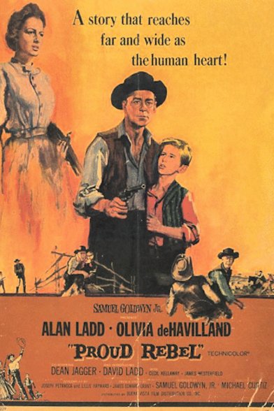 Poster of the movie The Proud Rebel [1958]