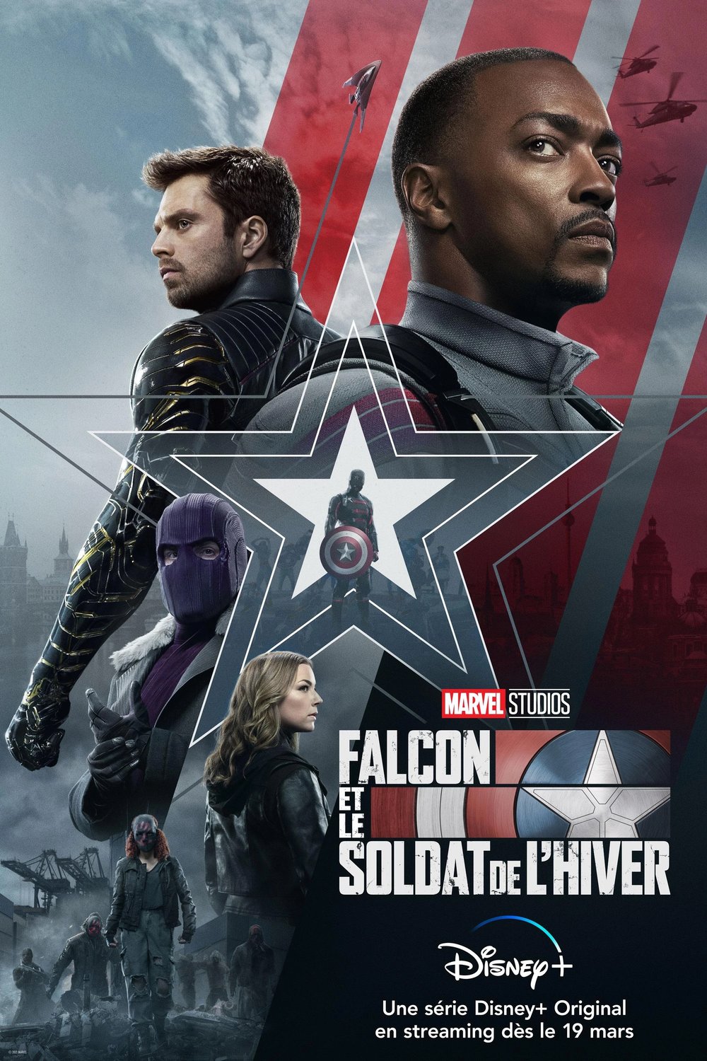 Poster of the movie Falcon et le Soldat de l'Hiver