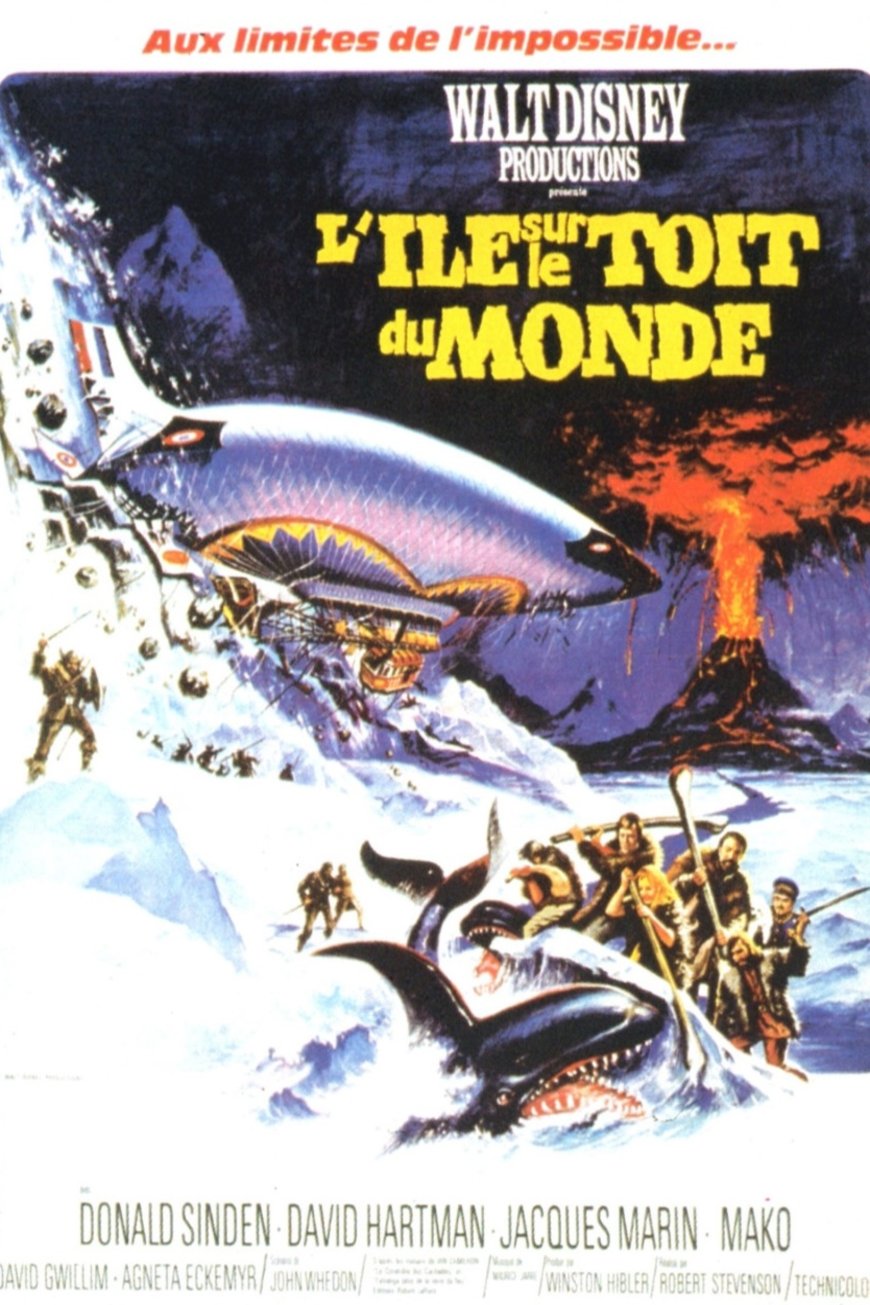 L'affiche du film L'île sur le toit du monde [1974]