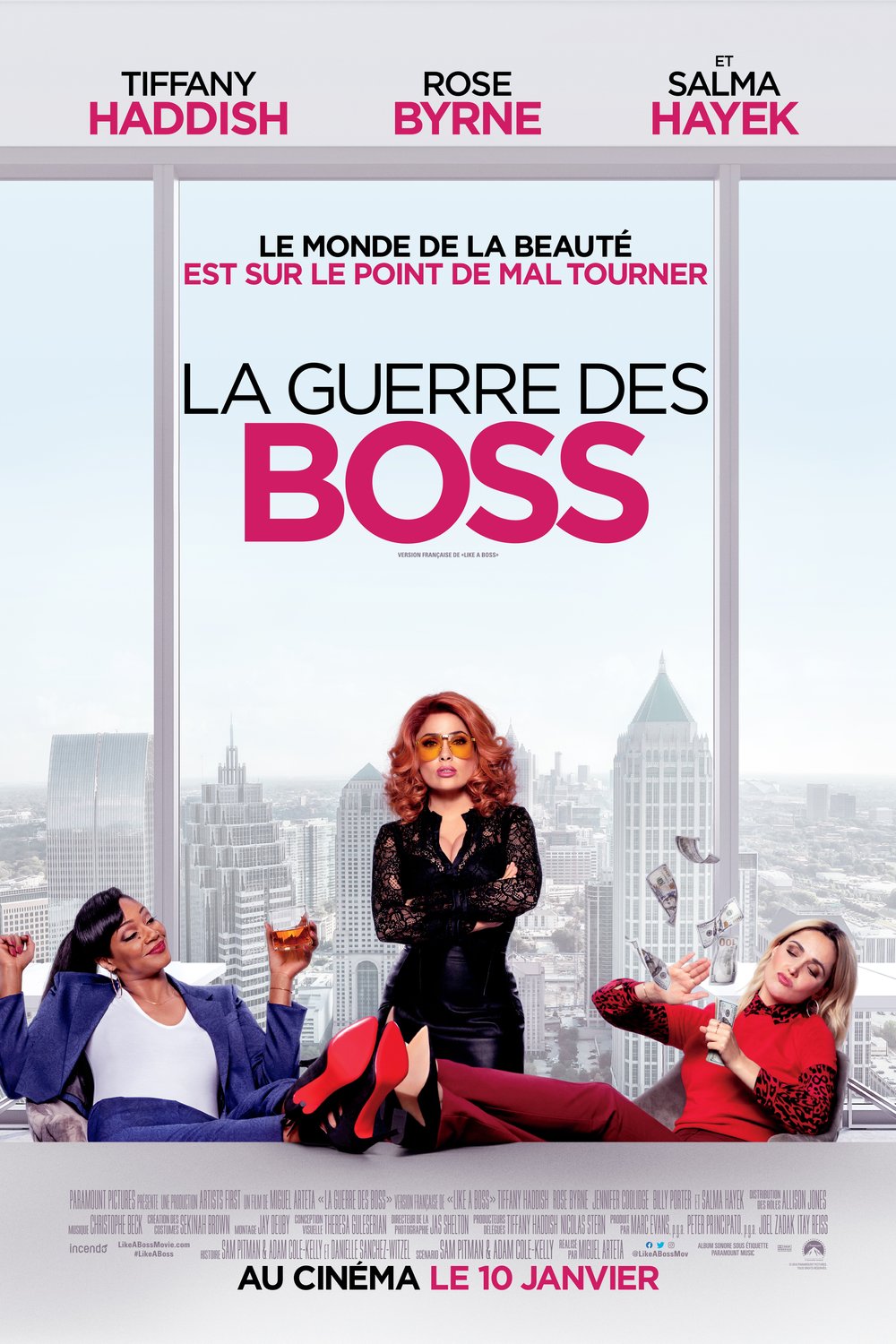 L'affiche du film La Guerre des Boss [2020]