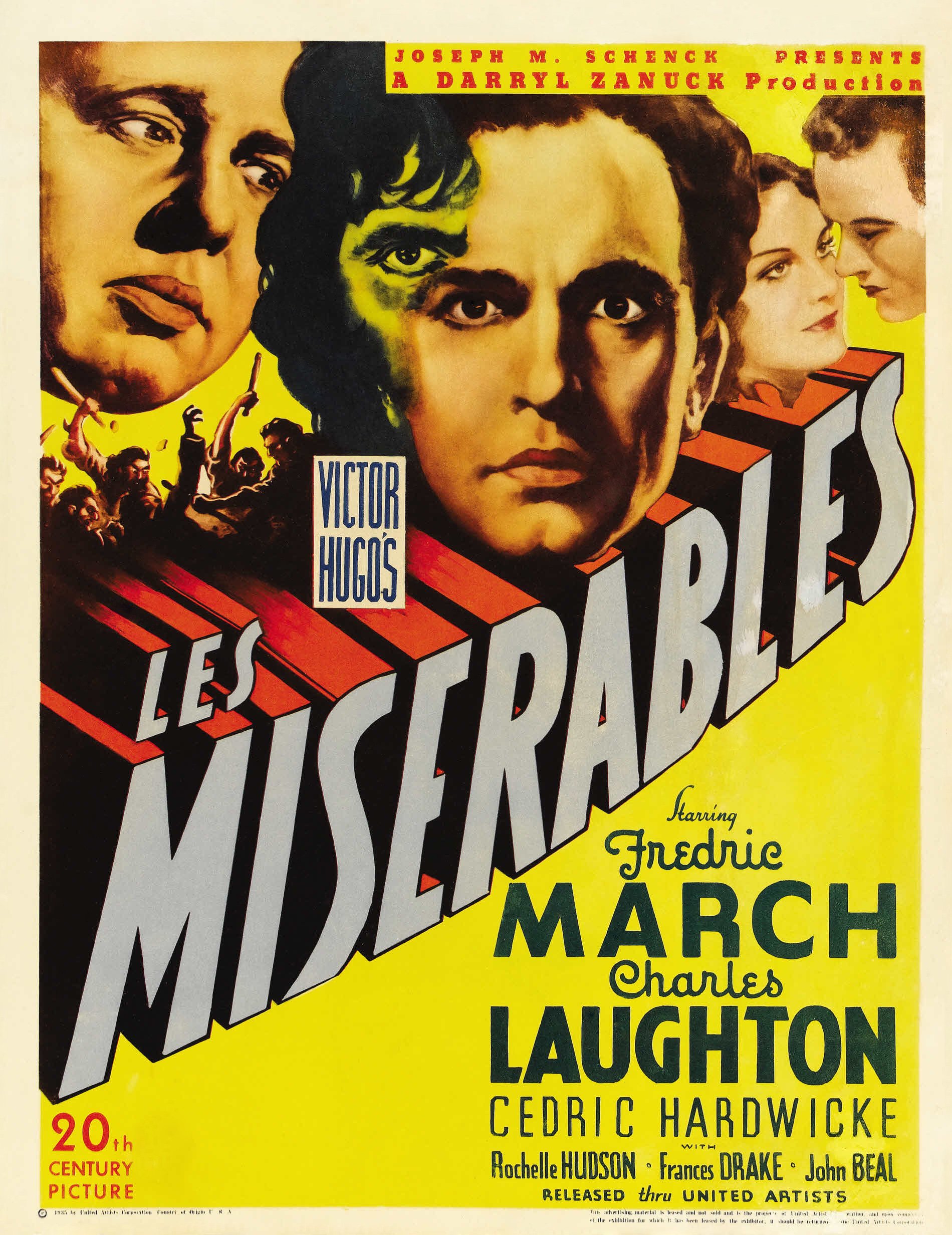 Poster of the movie Les Misérables [1935]
