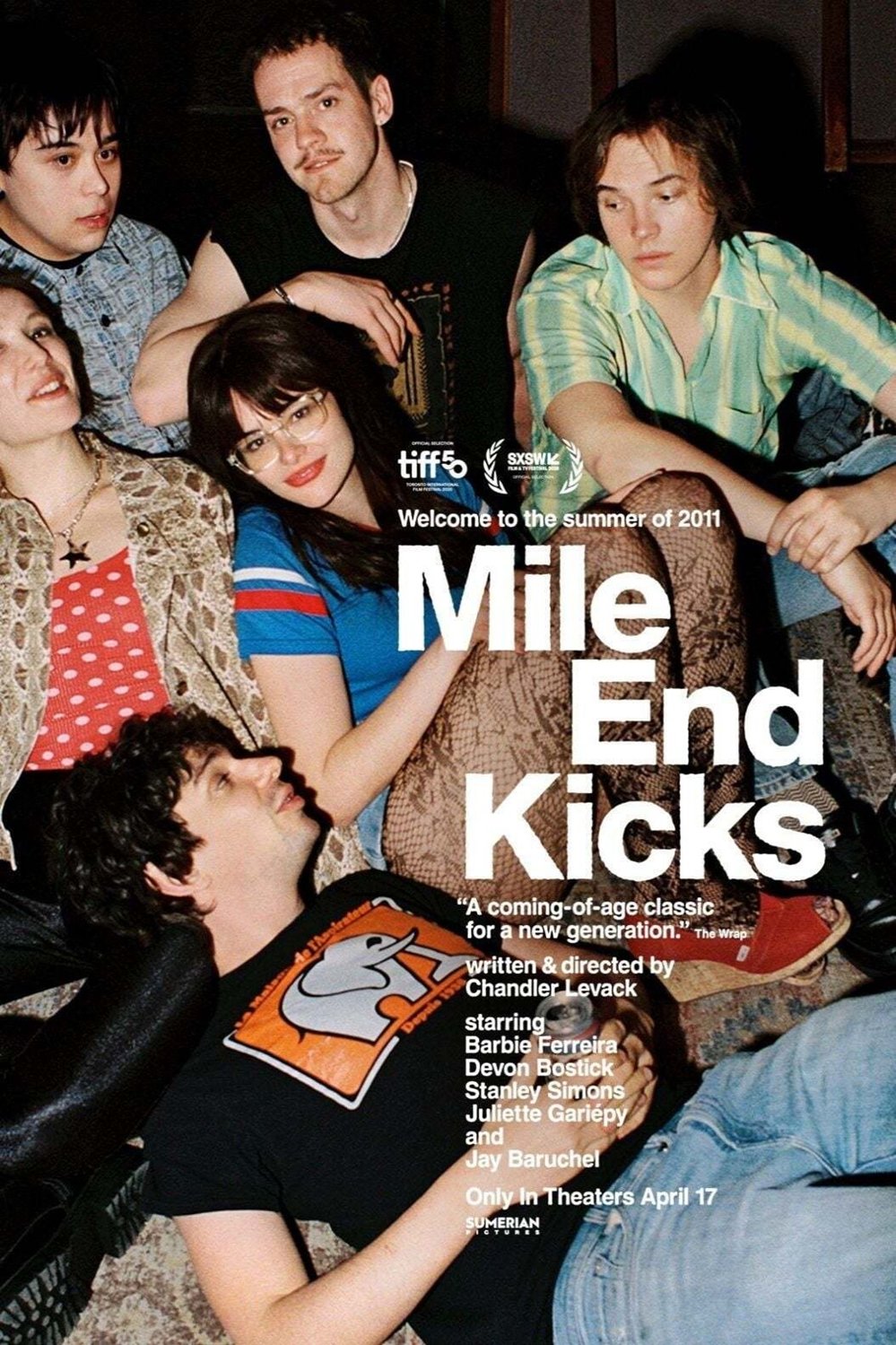 L'affiche du film Mile End Kicks v.f. [2025]