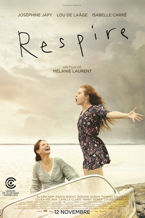 L'affiche du film Respire [2014]