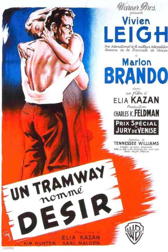 L'affiche du film Un Tramway nommé Désir [1951]