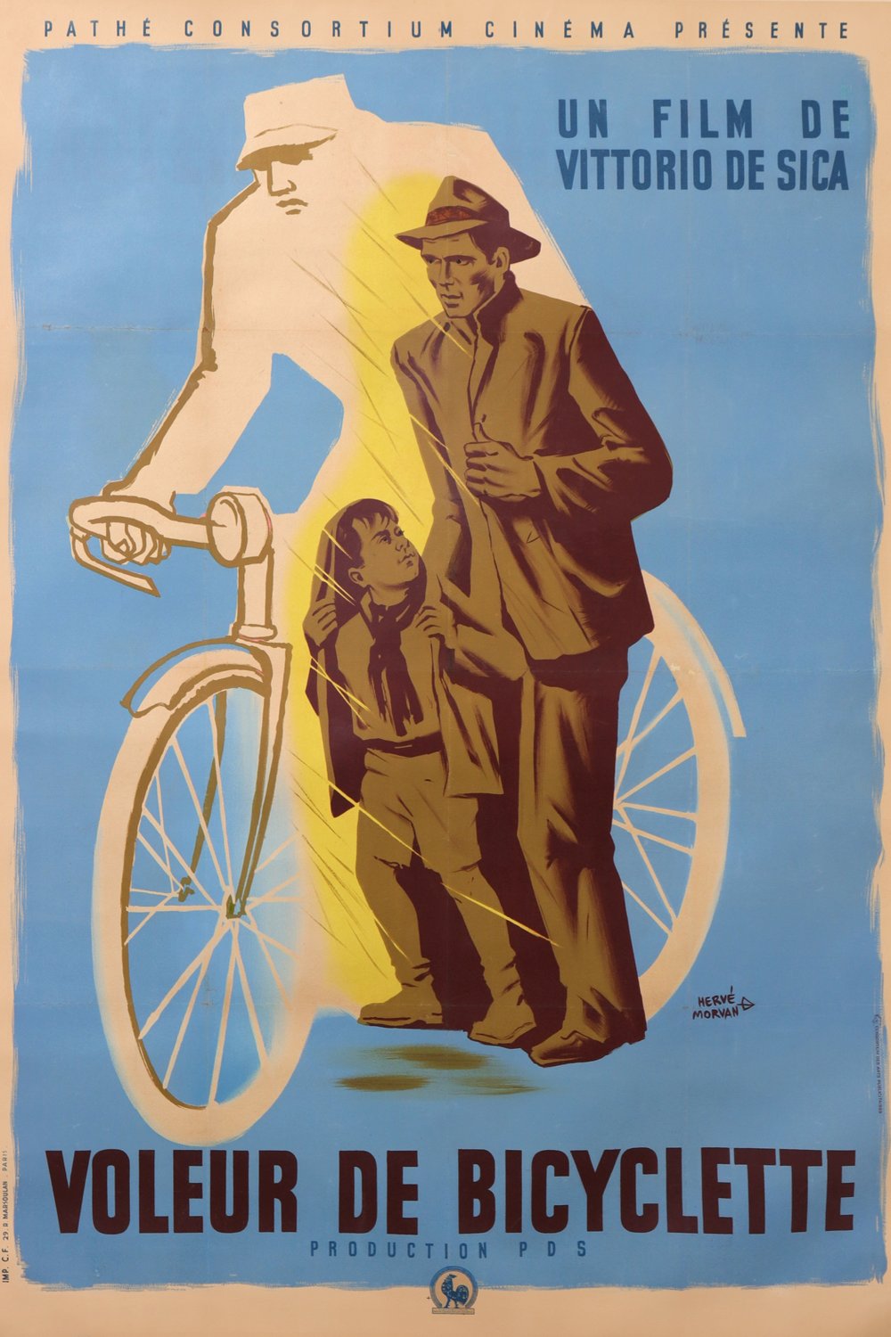 L'affiche du film Voleur de bicyclette [1948]