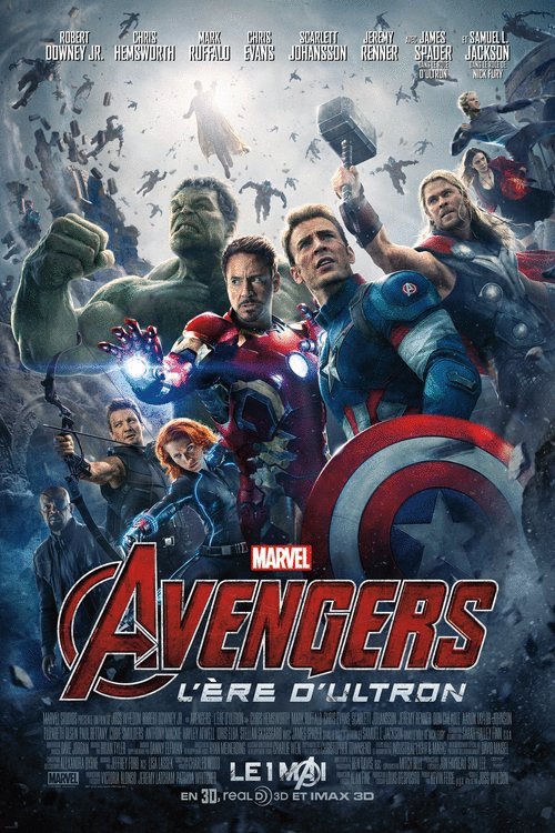 L'affiche du film Avengers: L'ère d'Ultron [2015]