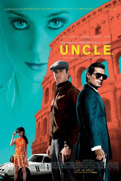 L'affiche du film Des agents très spéciaux: Code U.N.C.L.E. [2015]