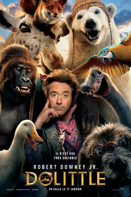 L'affiche du film Dolittle v.f. [2020]