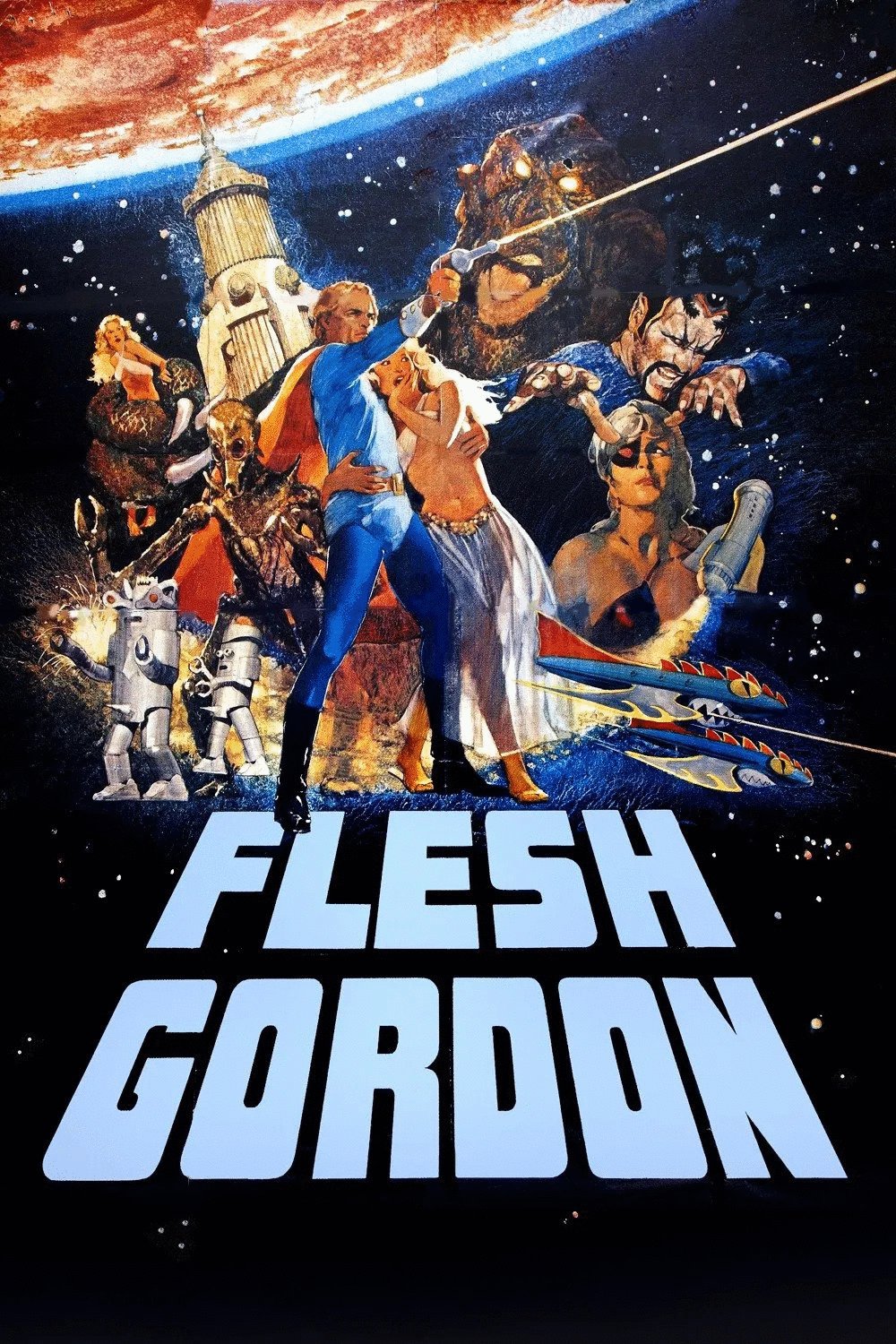 L'affiche du film Flesh Gordon [1974]