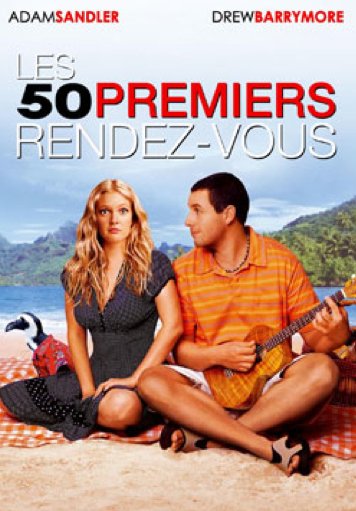 L'affiche du film Les 50 premiers rendez-vous [2004]